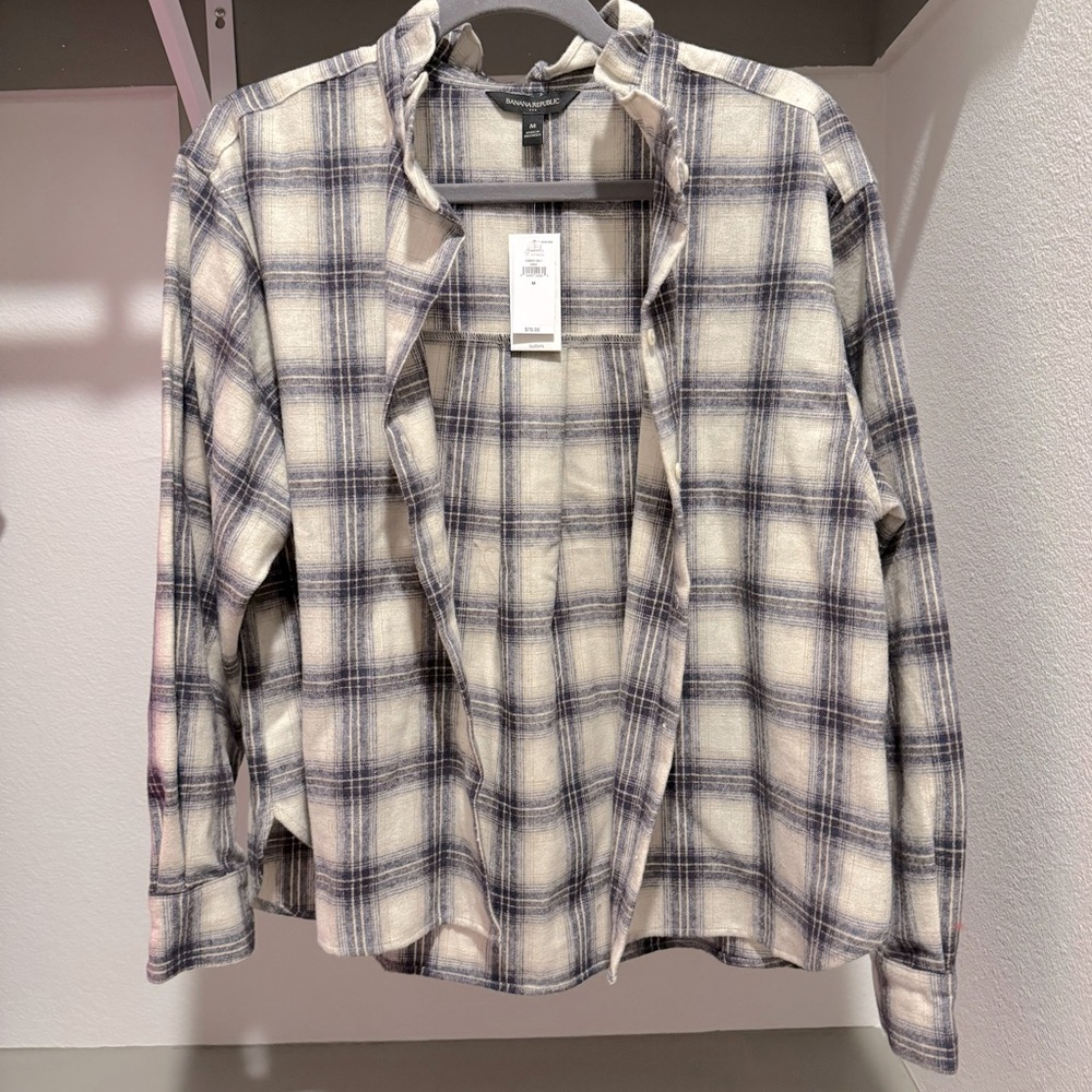 Banana Republic Flannel Button Down